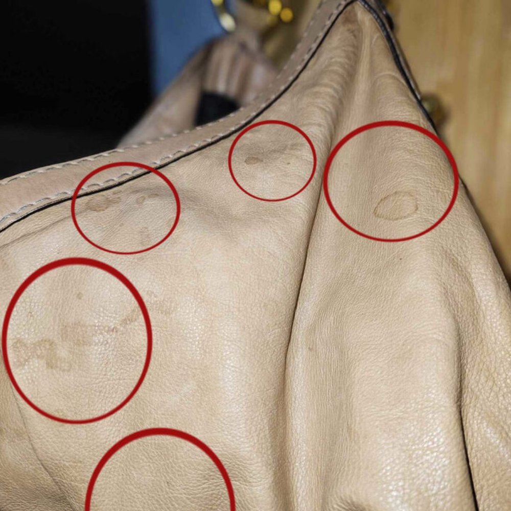 Gucci Large Jockey Hobo Leather WITH FLAWS! - Picture 4 of 13
